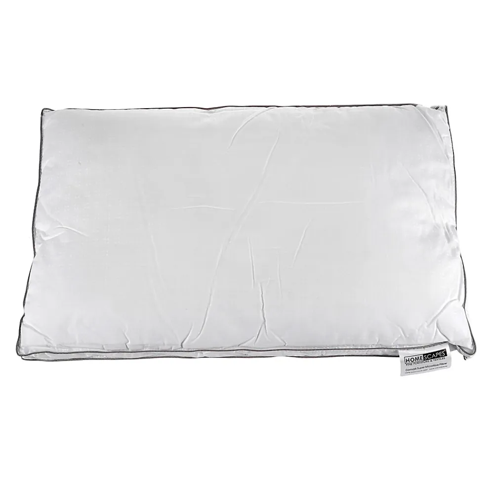 Homescapes Oreiller en microfibre et coton damassé, 50 x 75 cm -* Oreiller Ferme