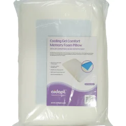 Aidapt Oreiller en mousse Adaipt VG887, à mémoire de forme avec gel rafraîchissant* Couette