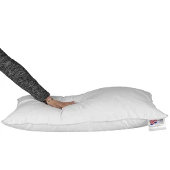 Homescapes Oreiller en plumes de canard 40 x 80 cm - lot de 2 -* Oreiller Moelleux