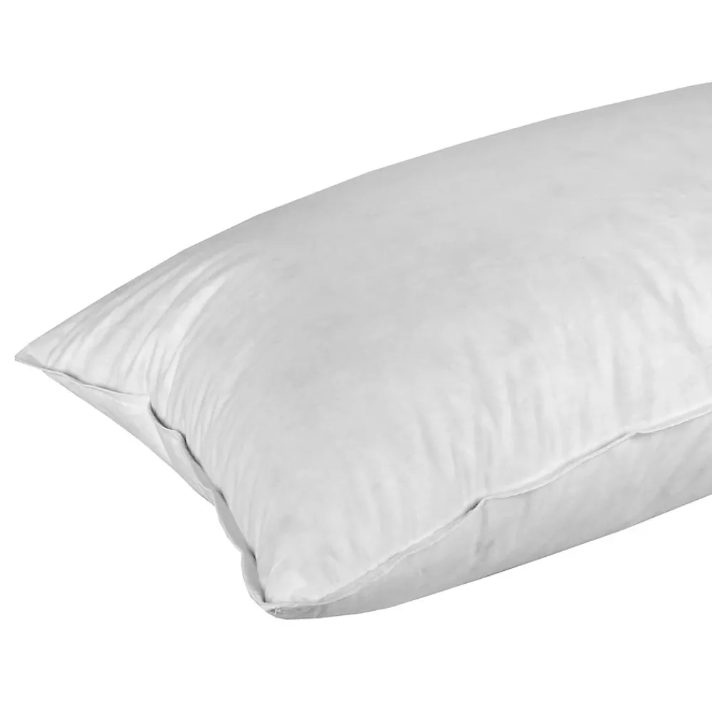 Homescapes Oreiller en plumes de canard 40 x 80 cm - lot de 2 -* Oreiller Moelleux