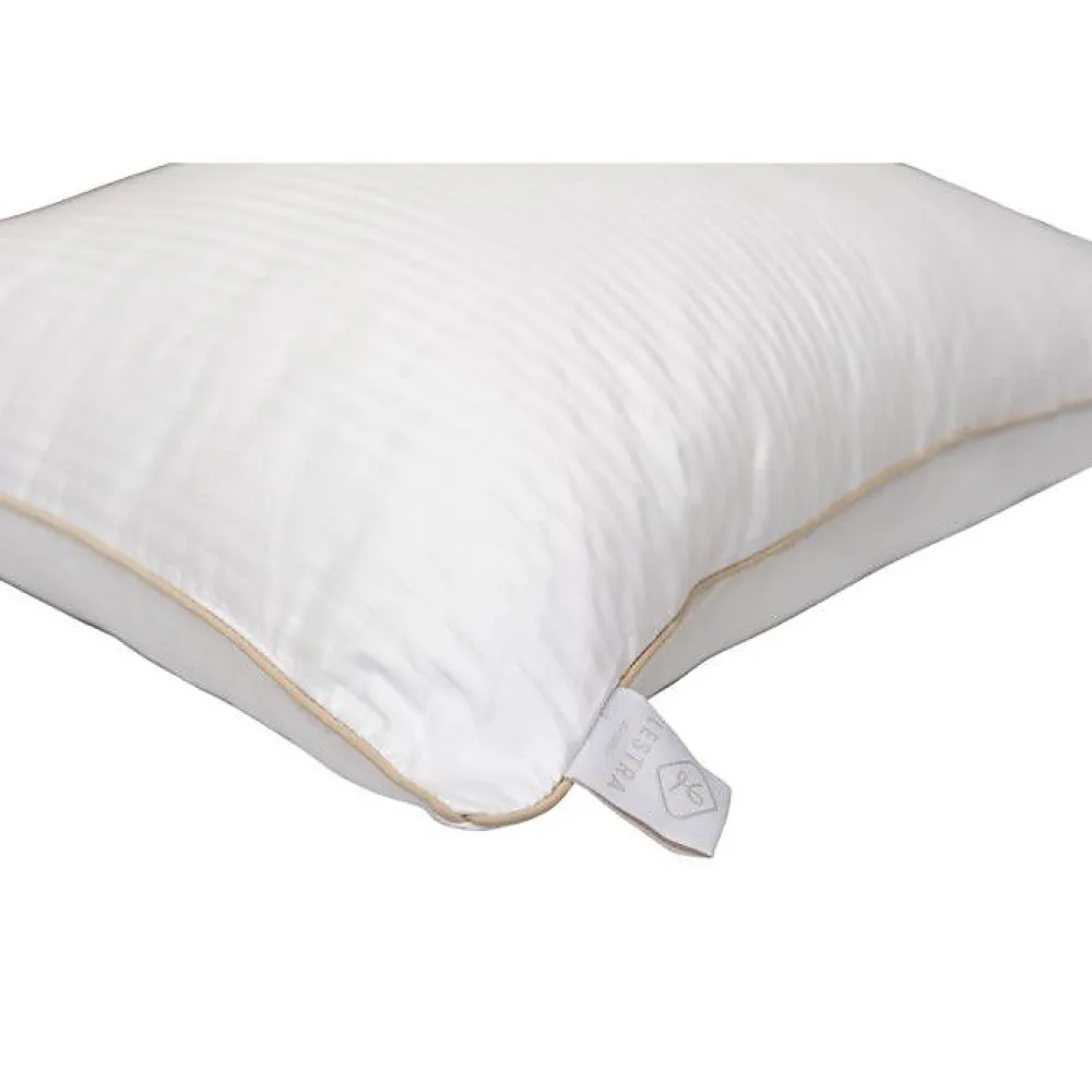 Lestra Oreiller Fjord Grand Hotel moelleux coton satin 50x70* Oreiller Moelleux