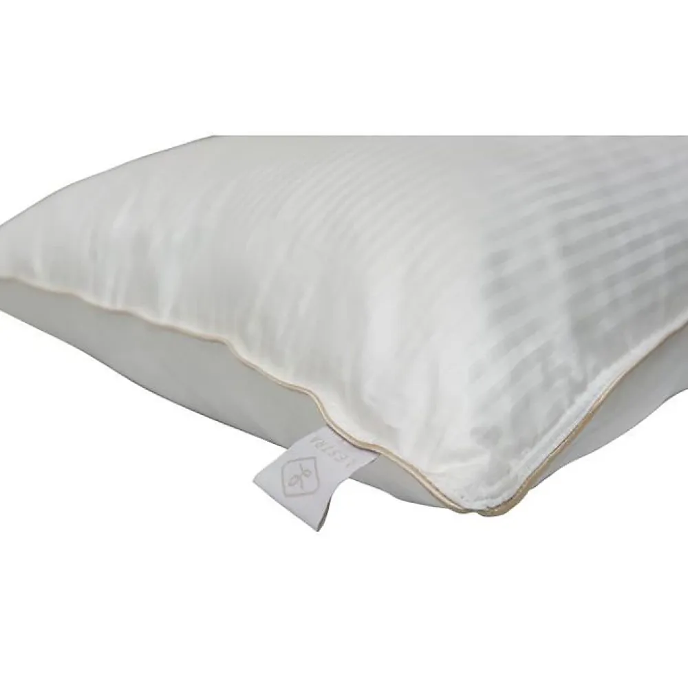 Lestra Oreiller Fjord Grand Hotel moelleux coton satin 65x65* Oreiller Moelleux