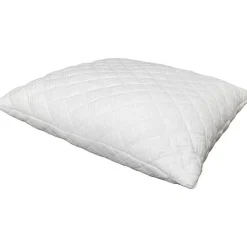 Oreiller Le Matelassé - 60x60 cm - Soutien ferme - Taie déhoussable - Fabriqué en France><noscript><img width=