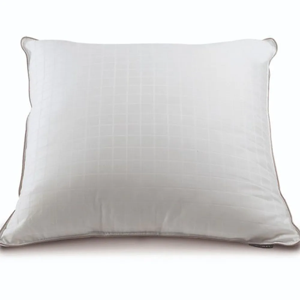 Lestra Oreiller Microduv Fjord moelleux coton satiné blanc 65x65* Oreiller Moelleux