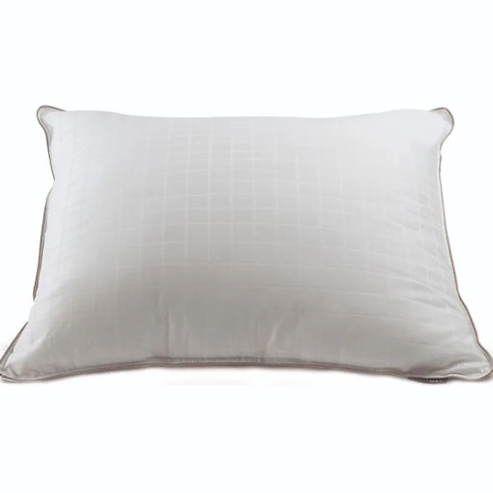 Oreiller "Microduv Fjord" Moelleux satinée à carreaux - Oreiller 50 x 70 cm>Lestra Sale