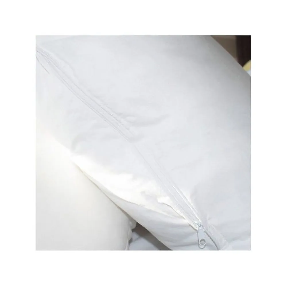 Oreiller mémoire de forme 60x60 percale coton>Bleu Calin Sale