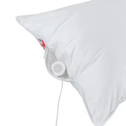 Homescapes Oreiller musical synthétique microfibre confort souplemoyen blanc 50 x 75 cm -* Oreiller Ferme