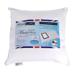 Homescapes Oreiller musical synthétique microfibre confort moelleux blanc 65 x 65 cm -* Oreiller Ferme
