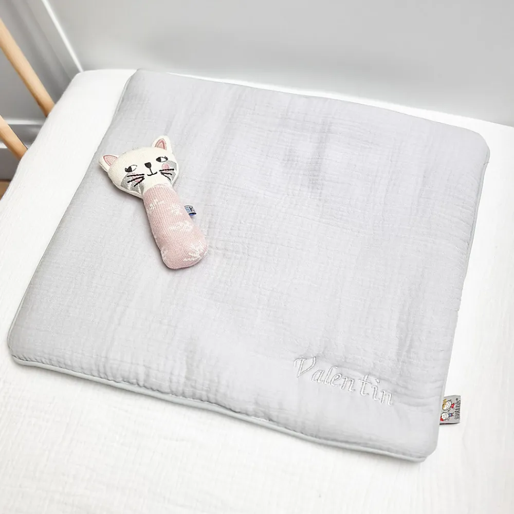 Oreiller plat en gaze de coton Jeanne>Sevira Kids Hot