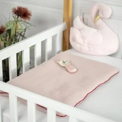 Oreiller plat en gaze de coton Jeanne>Sevira Kids Clearance