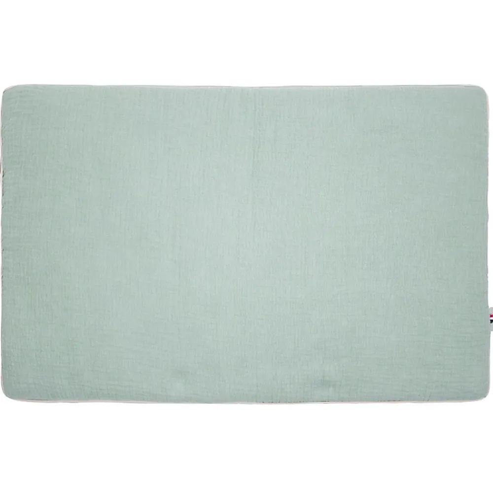 Sevira Kids Oreiller plat en gaze de coton Jeanne* Oreiller Moelleux