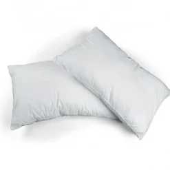 Oreiller rectangulaire ou carré moelleux 100% Polyester Fibres Creuses Coussin Promo Linge 50x70 cm Lot de 2>Promolinge Best