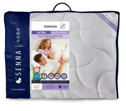 Senna Home Oreiller réglable 60x60 SATINE* Oreiller Moelleux