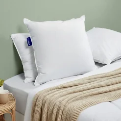Bleu Calin Oreiller Souple 65x65cm SENSATION DUVET Gonflant* Oreiller Moelleux