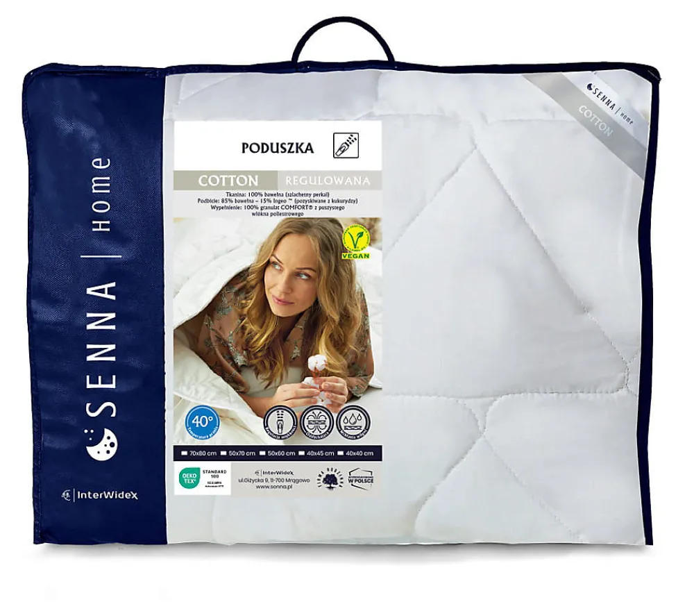 Oreiller 70x80 COTTON 1200g>Senna Home Clearance