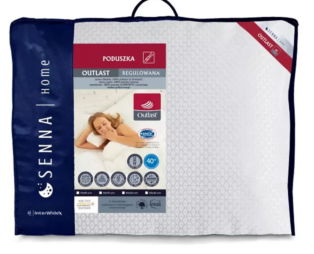 Oreiller 60x60 OUTLAST>Senna Home Discount