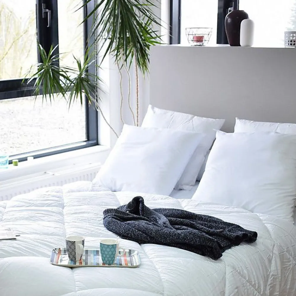 Bleu Calin Oreillers Topcool 60x60 Lot de 2 Blanc* Oreiller Moelleux