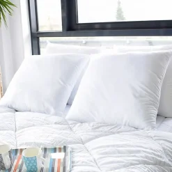 Bleu Calin Oreillers Topcool 60x60 Lot de 2 Blanc* Oreiller Moelleux