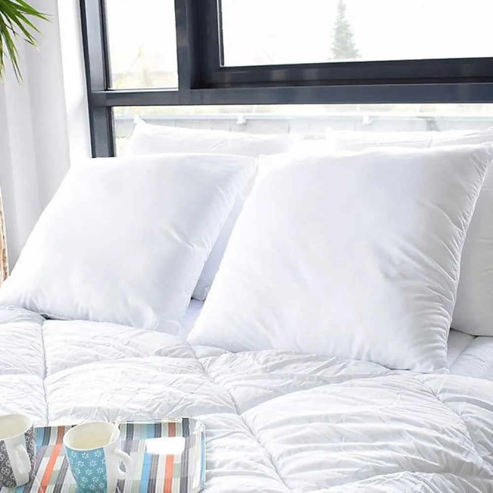 Bleu Calin Oreillers Topcool 60x60 Lot de 2 Blanc* Oreiller Moelleux