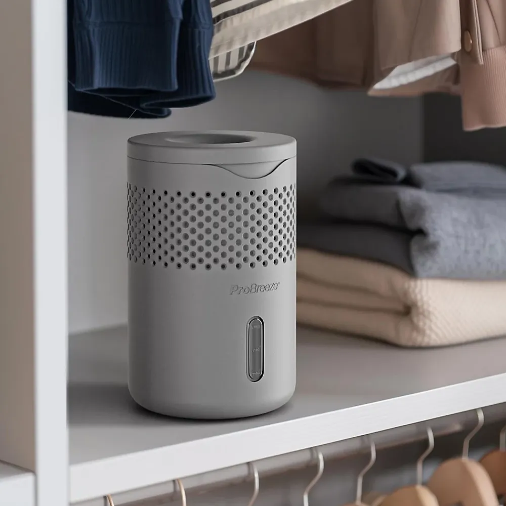 Pro Breeze Osmo Déshumidificateur 1,3L avec pastille de 700g - Gris* Déshumidificateur D'Air