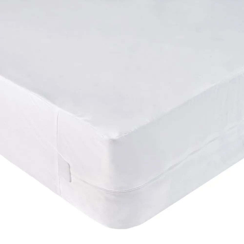 Bleu Calin Pack ANTI-PUNAISES DE LIT Protège-matelas 140x190cm + 2 Protège oreillers 63x63cm imperméables* Protège Matelas