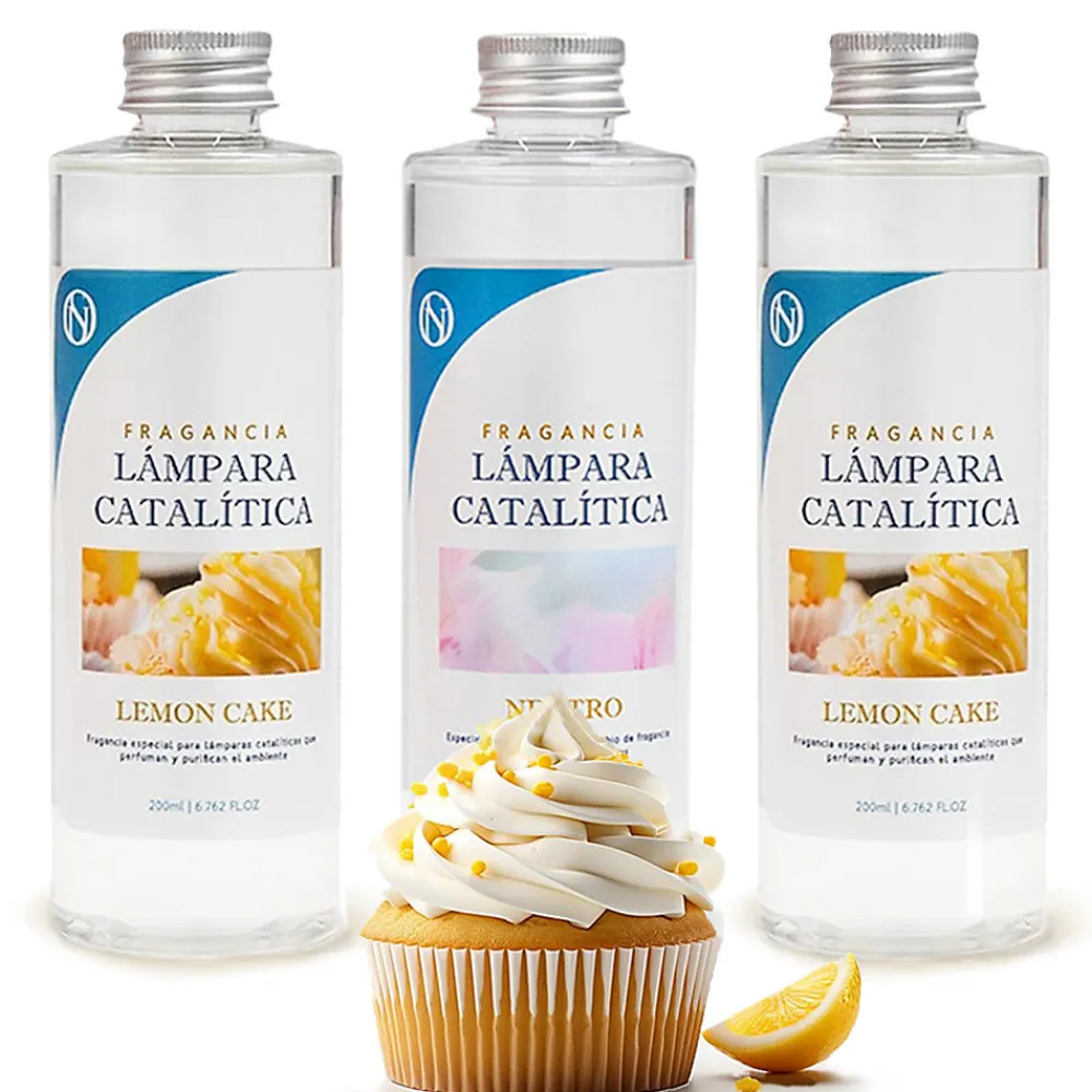 Pack économique 3 parfums pour lampe catalytique : 2 parfums Lemon Cake + nettoyant neutre>Mamamanuela Best