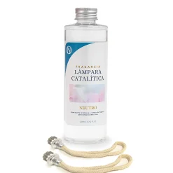 Pack économique de nettoyage de lampe catalytique 100 ml : 2 petites mèches de rechange + 200 ml de nettoyant neutre>Mamamanuela Online