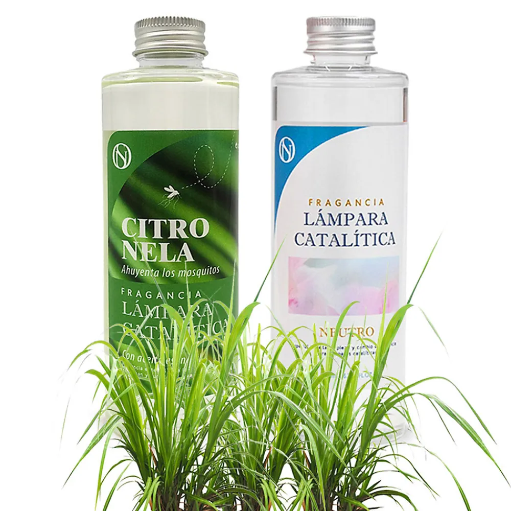 Pack économique Lampe Catalytique Mosaïque Fuchsia + Parfum Citronnelle (200 ml) + Nettoyant Neutre (200 ml) + Mèche de Rechange>Mamamanuela Sale
