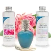 Pack économique Lampe Catalytique Aqua Marina + Parfum Bed of Roses (200 ml) + Nettoyant Neutre (200 ml) + Mèche de Rechange>Mamamanuela Best
