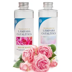 Pack économique Lampe Catalytique Aqua Marina + Parfum Bed of Roses (200 ml) + Nettoyant Neutre (200 ml) + Mèche de Rechange><noscript><img width=