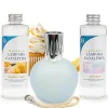 Pack économique Lampe Catalytique Bleu-Gris Mat + Parfum Lemon Cake (200 ml) + Nettoyant Neutre (200 ml) + Mèche de Rechange>Mamamanuela Outlet