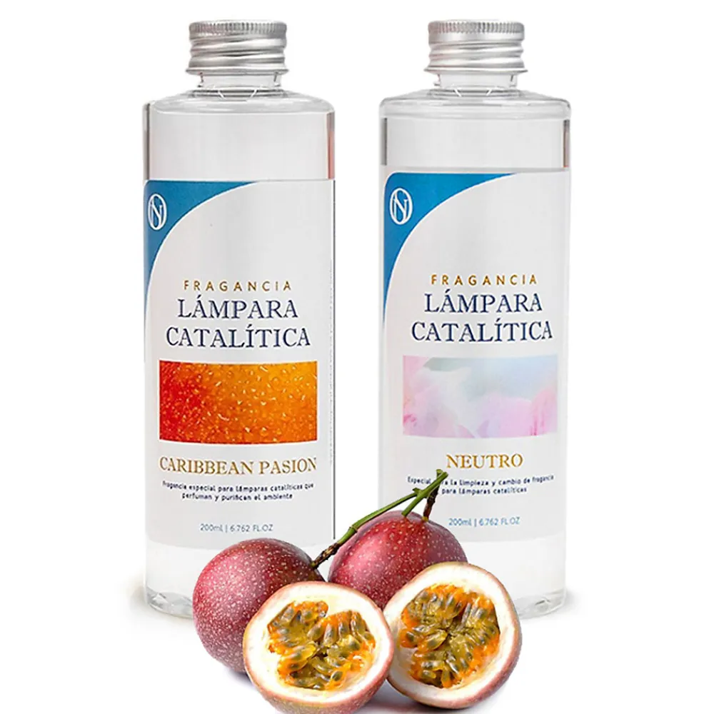 Pack économique Lampe Catalytique Mosaïque Fuchsia + Caribbean Passion (200 ml) + Nettoyant Neutre (200 ml) + Mèche de Rechange>Mamamanuela Sale