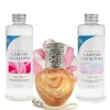 Pack économique Lampe Catalytique Orange Waves + Parfum Lollipop (500 ml) + Nettoyant Neutre (200 ml) + Mèche de Rechange>Mamamanuela Sale