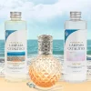 Mamamanuela Pack économique Lampe Catalytique Orange Diamonds + Mediterranean Light (500 ml) + Nettoyant Neutre (200 ml) + Mèche Rechange* Désodorisant Et Parfum D'Ambiance