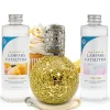 Pack économique Lampe Catalytique Mosaïque Doré + Parfum Lemon Cake (500 ml) + Nettoyant Neutre (200 ml) + Mèche de Rechange>Mamamanuela Outlet