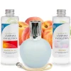 Pack économique Lampe Catalytique Bleu-Gris Mat + Parfum Peach Velvet (200 ml) + Nettoyant Neutre (200 ml) + Mèche de Rechange>Mamamanuela Clearance