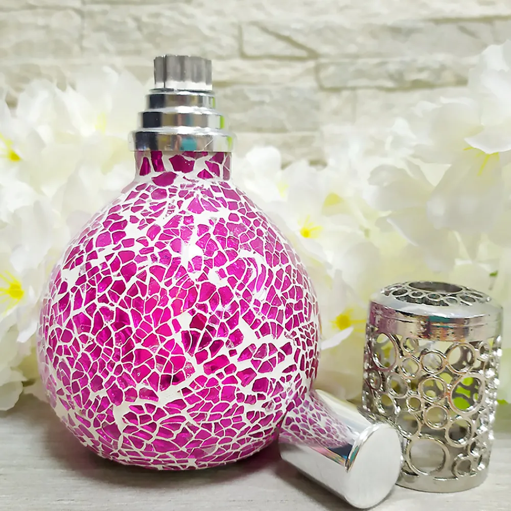 Pack économique Mosaïque Fuchsia + Parfum Caribbean Passion (500 ml) + Nettoyant neutre (200 ml) + Mèche de rechange>Mamamanuela Sale