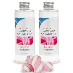 Pack économique 2x Parfum de lampe catalytique 500ml: Arôme Lollipop. Profitez plus longtemps de votre parfum préféré>Mamamanuela Clearance