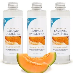 Pack économique 3x Parfum pour lampe catalytique 200 ml : Arôme Waikiki Melon - Profitez plus longtemps de votre parfum préféré>Mamamanuela Sale