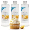 Mamamanuela Pack économique 3x Parfum pour lampe catalytique 500 ml : Arôme Lemon Cake - Profitez plus longtemps de votre parfum préféré* Désodorisant Et Parfum D'Ambiance