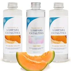 Pack économique 3x Parfums pour lampe catalytique 200 ml : 2 arôme Waikiki Melon + nettoyant neutre>Mamamanuela Best