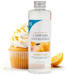 Pack économique 2x Parfums pour lampe catalytique 200 ml : 1 Arôme Lemon Cake + Nettoyant Neutre>Mamamanuela