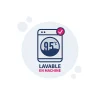 Bleu Calin Pack Couette chaude 240x260cm + 2 Oreillers moelleux 60x60cm LAVABLE A 95 C* Couette