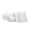 Pack Couette chaude 240x260cm + 2 Oreillers 60x60cm ANTI-ACARIENS>Bleu Calin Hot