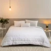 Bleu Calin Pack Couette Tempérée 220x240cm + 2 Oreillers 60x60cm* Couette