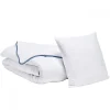 Bleu Calin Pack Couette Tempérée 140x200cm + 1 Oreiller 60x60cm* Couette