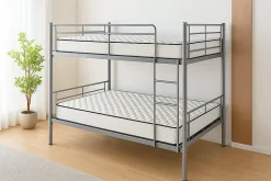 Dagostino Home Pack de 2 Matelas Mousse 90x190 New York, Ferme, Réversible, Côté Été/hiver, H15 Cm* Matelas