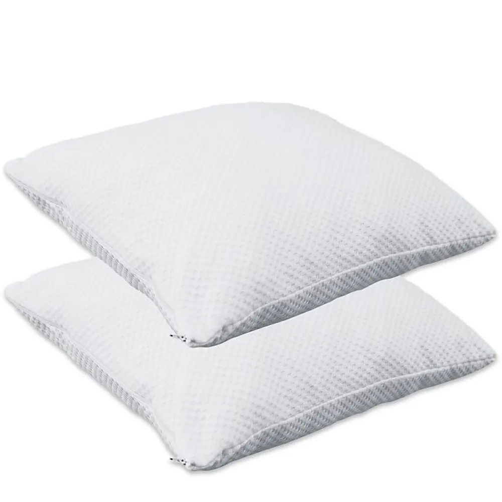Pack De 2 Oreillers À Mémoire De Forme Viscoélastique 60x50cm HG65X2>Herzberg Hot