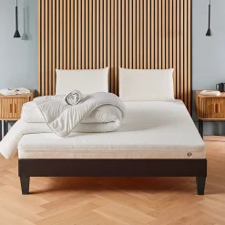 Pack Egio 160x200 cm Matelas Mousse + Sommier Bois + Accessoires>Olympe Literie Sale