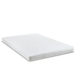 Pack Egio 160x200 cm Matelas Mousse + Sommier Bois + Accessoires><noscript><img width=